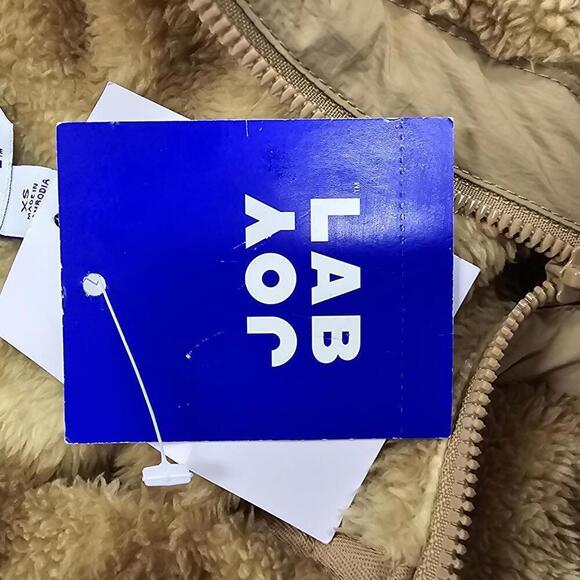 Women's Printed High Pile Fleece Jacket | JoyLab | X Small - Picture 12 of 12